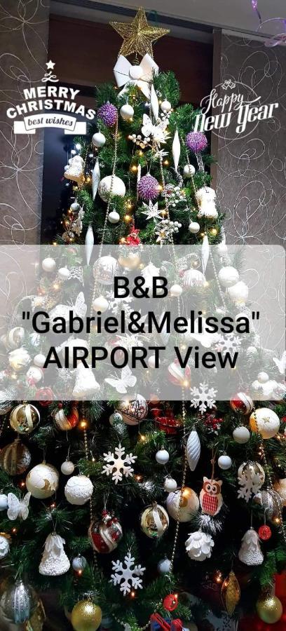 B&B "Gabriel&Melissa" Airport View - Nuova - Ristrutturato Gennaio 2022 Tessera Exteriör bild